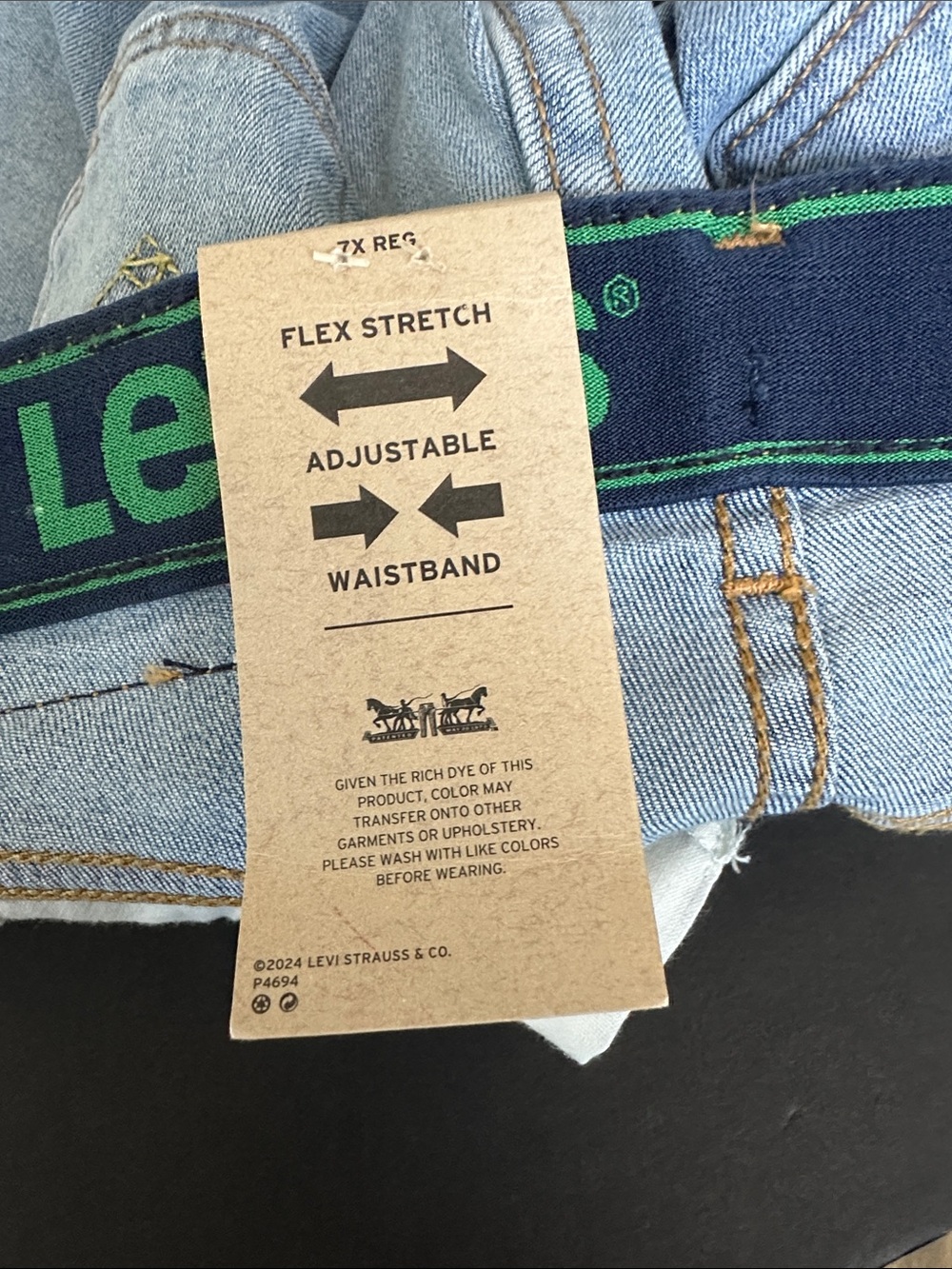 Levi's Light Wash Kids 511 Slim Jeans SOFT STRETCH ECO PERFORMANCE - Picture 10 of 11
